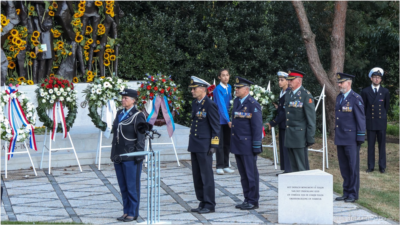 Herdenking Indisch Monument. Foto-39.